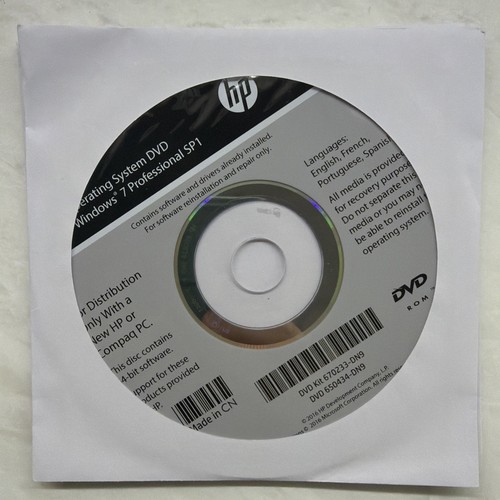 Windows pro sp1 - 7,